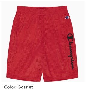 Champion Boys sz M scarlet 8521CB NWT